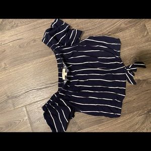 striped top